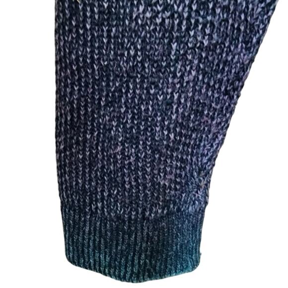 CJ Banks VTG  Multi Color Ombre Striped Sweater  Pearlized Buttons Womens  Small - Picture 10 of 10